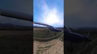 SAVANNAH S ICP AIRCRAFT FIRST TIME LANDING PORTOPINO AIRSTRIP aviation ultralight pilot [upl. by Asserac]