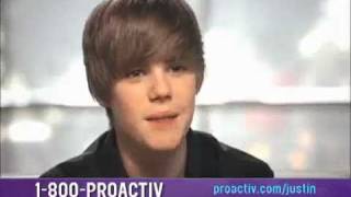 Justin Bieber Proactiv Commercial [upl. by Enohs]