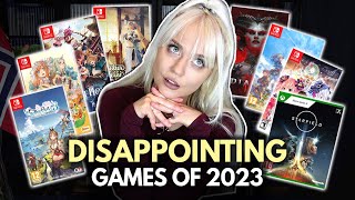 The Most DISAPPOINTING GAMES of 2023  Atelier Ryza 3 Starfield Diablo IV and more [upl. by Madelaine]