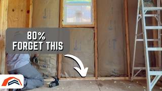 Simple and Easy DIY Shed Insulation  NO Soffit [upl. by Menell]