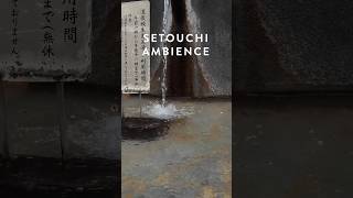 Walking in the Rain at Dogo OnsenHot Springs Japan  Binaural Rain and Umbrella Sounds  4k ASMR [upl. by Sihun792]