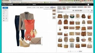 Polyvore Wardrobe Tutorial [upl. by Avitzur]