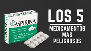 Los 5 Medicamentos Mas Peligrosos Del Mundo [upl. by Arabele]