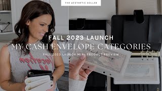 My Cash Envelope Categories  New Products for the Fall Launch  Cash Stuffing  Small Business [upl. by Lenny]