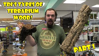 Cork Bark Mopani Wood amp More  TDIs Top 8 Types of Terrarium amp Aquarium Wood Part 1 🌳 [upl. by Cindy953]