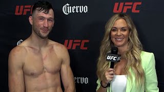 Julian Erosa Reflects on ThreeFight Win Streak  UFC 279 Quick Hits Shot of the Night [upl. by Orva]