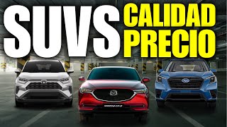 TOP 5 MEJORES SUV CALIDAD PRECIO según CONSUMER REPORTS 2024 [upl. by Ludwog]