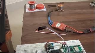 using MPU6050 gyro sensor controlling motor speed with raspberry pi pico raspberrypiprojects drone [upl. by Danforth971]