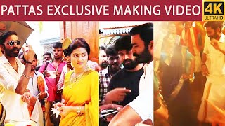 Pattas Making Video  Dhanush  Sneha  Durai SenthilKumar [upl. by Adelric721]