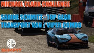 Top Gears quotman with a vanquot Community Challenge  Sabine Schmitzs Ford Transit lap at Nordschleife [upl. by Eusassilem365]