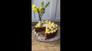 Easter simnel cake [upl. by Friedberg]