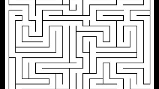 Maze  Adobe Illustrator cs6 tutorial How to draw labyrinth in really easy way [upl. by Llenahc]