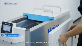 Haier Biomedical Low temperature transport trolley [upl. by Etteroma740]