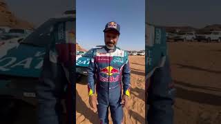 A word from Nasser Al Attiyah for you 👉👉 dakar2024 [upl. by Etterraj146]