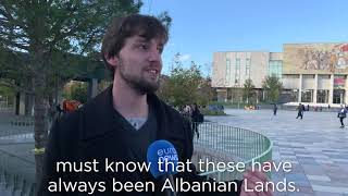 29yearold Serbian student tracking the roots of the Albanians [upl. by Julianna]