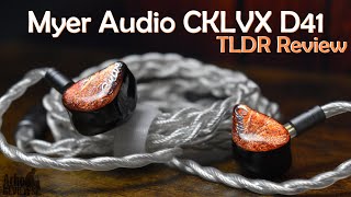 TLDR  Myer Audio CKLVX D41 [upl. by Malan]