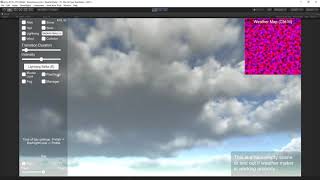 Weather Maker Volumetric Cloud Types and Transitions [upl. by Jackelyn]