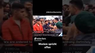 Moslem spricht offenafd memes deutsch deutschland shorts politik ytshorts islam europe [upl. by Weyermann]