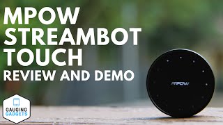 MPOW Streambot Touch Review and Demo  Bluetooth 41 Receiver  MBR10 [upl. by Sherrie]