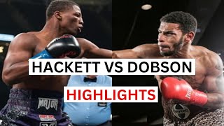 Jalil Hackett vs Peter Dobson Highlights amp Knockouts [upl. by Mariska]