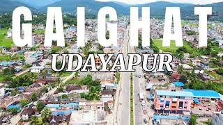 ll Udayapur Gaighat Bazar ll Drone shoot ll 2021ll [upl. by Nolyag]