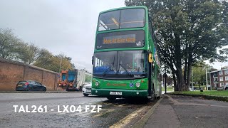 Absolutely Amazing Ex Stagecoach London Dennis Trident ALX400 TAL261  LX04 FZF 2431 [upl. by Ecinaej]