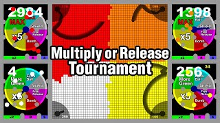 Multiply or Release  Tournament  Algodoo Marble Race [upl. by Rosene354]