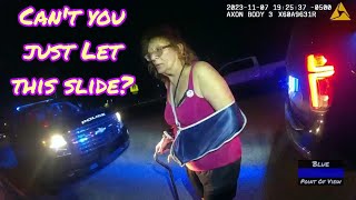 GRANDMA ARRESTED FOR FELONY DUI AFTER FLEEING ACCIDENT [upl. by Hulbert]