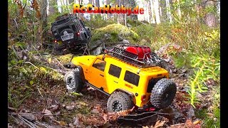 RC Crawler Scaler Action Skogstrail Lida Sweden part 8 [upl. by Leahcimaj]