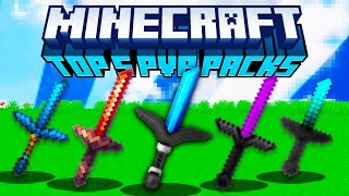 TOP 5 MCPE PVP TEXTURE PACKS FPS BOOST 120  Minecraft Bedrock Edition [upl. by Utham]