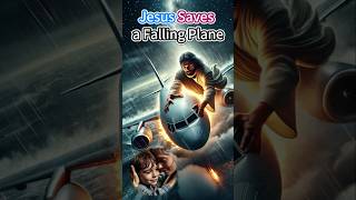 Jesus Saves a Falling Plane ✈️ A Miracle in the Sky jesus miracle airplane planecrash flight [upl. by Ical663]