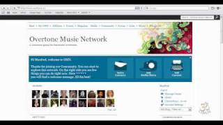 Tutorial  Introduction of Overtone Music Network [upl. by Enytnoel]