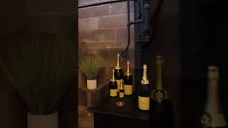 Peckforton Castle Hotel Cheshire England restaurant wine amp champagne cellar [upl. by Allcot]