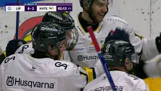 Highlights SHL Leksands IF  HV71 1 december 2022 [upl. by Coshow983]