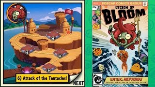 Plants vs Zombies Heroes  Plant Mission 6 Attack of the Tentacles [upl. by Wheelwright]