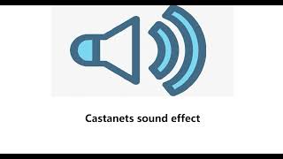 Castanets sound effect [upl. by Brandt]