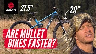 Are Mullet Bikes Faster  Is Mixed Wheel Size Better For MTB [upl. by Geminian807]