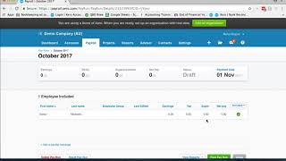 Creating Payroll calendars on Xero [upl. by Halyk492]