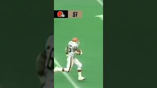 Highest scoring game in Browns history browns [upl. by Ennovart]