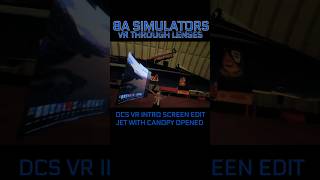 DCS VR INTRO SCREEN OPT 2 HOW TO GET THE COCKPIT OPEN [upl. by Mcmillan]