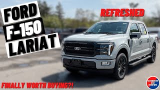 2024 FORD F150 LARIAT  InDepth Review  Finally Worth Buying [upl. by Josh364]