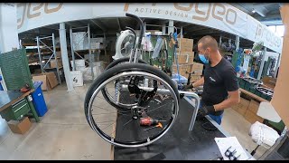 Progeo EGO wheelchair building process [upl. by Mallory]