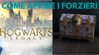 COME APRIRE I FORZIERI CON L OCCHIO  Hogwarts Legacy [upl. by Acirehs]