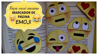 Como fazer Emoji Marcador de Página  Brincar Kids Toys [upl. by Yaluz]