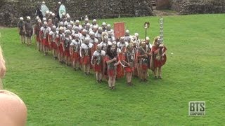 The Ermine Street Guard  Caerleon Amphitheatre  19082012 [upl. by Eudosia516]