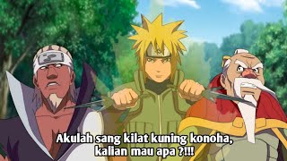 Flashback Saat Minato Memenangkan Perang Dunia Shinobi Ke 3 Sendirian  Minato Vs Raikage Dan Onoki [upl. by Edgard]