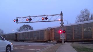 Pratt Avenue Railroad Crossing Huntsville AL [upl. by Rech]