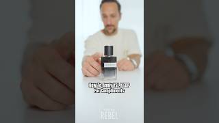 How To Apply YSL Y EDP For Compliments How To Apply Fragrance menscologne fragrance [upl. by Nally]