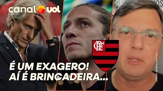 MAURO CEZAR DETONA FILIPE LUÍS EM DOIS JOGOS JÁ FOI COMPARADO AO JORGE JESUS AÍ É BRINCADEIRA [upl. by Isabelita]