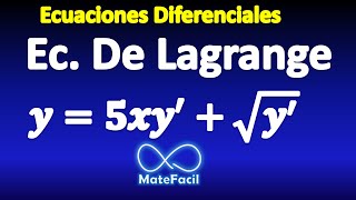 03 Ecuación de Lagrange Ejemplo resuelto paso a paso [upl. by Anchie]